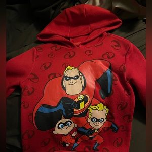 Kids Disney Incredibles movie sweatshirt size 5